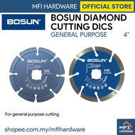 BOSUN F1GP F3GP 4'' GENERAL PURPOSE Diamond Cutting Disc / Mata Pemotong Batu Bata / Batu Merah Serbaguna
