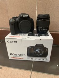 Canon 600D + 18-55mm (with box)