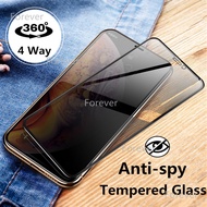 【4 Way 360° Privacy】Black Shark 4 4S 5 5S Pro Tempered Glass Screen Protector blackshark 5 rs Anti-Spy Full Cover Protection Film