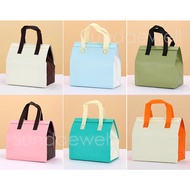 Food Drinks Insulation Bag Goodies Delivery Cooler Storage Keep Warm Gift 保温袋 Tahan Suhu Picnic Ice 