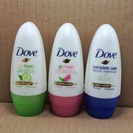 Dove Roll-On Deodorant Underarm Skin Brightening Deodorant Women's Deodorant/