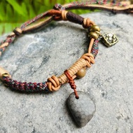 大自然的原創 & 一顆珊瑚蟲化石 | 藏式吉祥手繩 | 一物一圖