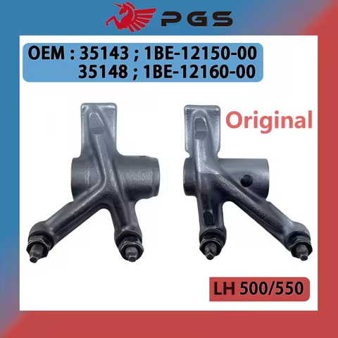 Original 1 sets Valve Rocker Arm For 35143 35148 linhai 500 550 Engine Parts 1BE-12150-00 1BE-12160-