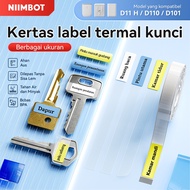 MESIN GANTUNGAN NIIMBOT D110/D11/D101 Keychain Label Stickers, Marker and IdentificationTAG with TAL