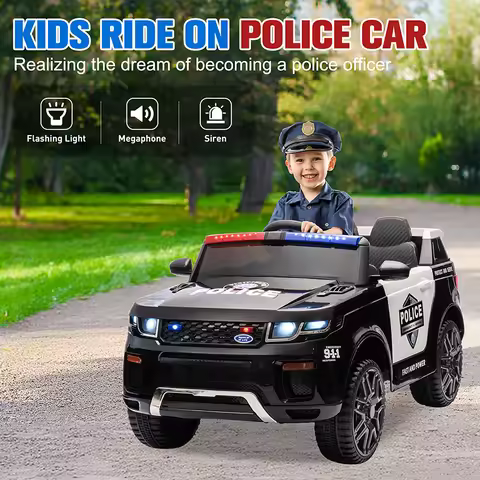 Kids Ride On Car 12V Battery Powered Electric Vehicle Power Wheel Ride on Vehicle Fire Truck for 3-8