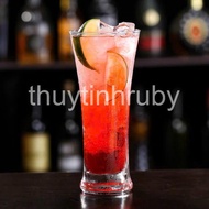 Set of 6 glass smoothie cups, juice cups, cocktail glasses, coffee cups, soda cups