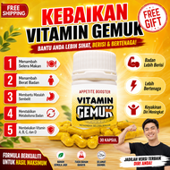 Vitamin Gemok – Tiada Lagi Quyus Kding! | Weight Gain & Appetite Booster Capsule | S2F Vitamin Weigh