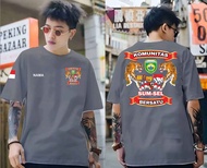 Kaos Komunitas Anak Rantau Sumatera Selatan Palembang Wong Kito Galo Ampera+ BONUS STICKER