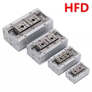 HFD8X8/8X15/8X30/12X10/12X25/12X50/16X30/16X60 Air Claw Guide Rail Sliding Table Clamping Claw Finge