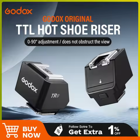 Godox TR C/N/F/S/O TTL Hot Shoe Riser Compatible with Canon E-TTL II, Nikon i-TTL, Sony Fuji OM Syst