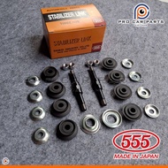 [GIÁ 1 CẶP] Rotuyn Cân Bằng Trước Toyota Vios 2014-2023 Thương Hiệu 555 Nhật Bản SLT420