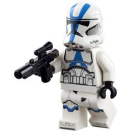 LEGO 75280 501st Legion Clone Troopers Minifigure with Blaster (NEW)