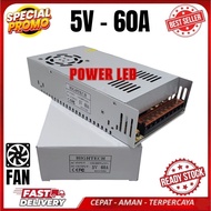 Power Supply 5V 60A running text