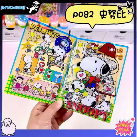 A7 Acrylic Cartoon Shakeable Binder Notebook Cute Kawaii Zootopia Journal For Teen Girls Students An