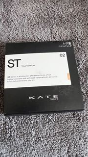 日本 KATE 零瑕肌密電修級粉凝霜N 02自然色