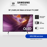 Samsung 55” OLED S85F 4K Samsung Vision AI Smart TV (2025)