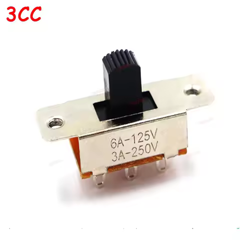 10pcs SS-23F19 (2P3T) Handle high 5mm 8mm 9mm 3 Position Car Refrigerator 6 Pin 3A 250V Large Curren
