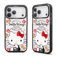 (1 ชิ้น) (ซีรี่ส์พรีเมียม) (เคส MagSafe) เคส iPhone ลาย Sanrio Kuromi ของแท้ 100% สำหรับ iPhone17 17