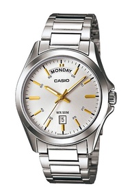 นาฬิกาข้อมือ Casio รุ่น MTP-1370D-1A1 / MTP-1370D-1A2 / MTP-1370D-7A2 นาฬิกาผู้ชาย สายสแตนเลส กันน้ำ