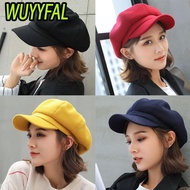 WUYYFAL Beret Hat Warm Hats Baker Boy Hats Visor Hat Women Fedora Wool Caps