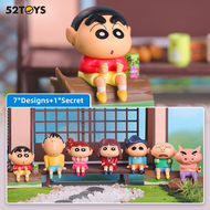 52TOYS CRAYON SHIN-CHAN  Idling On The Roof Series Blind Box Figure Toy