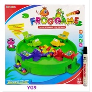 KIDZONA - HUNGRY LITTLE FROG EDUCATIONAL TOY FOR CHILDREN - LITTLE FROG EATS BEANS FROG - FROG YG9