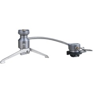 Campingmoon Tripod Remote Butane Canister Adapter 2 Outlets Stand Type Camping Backpacking Butane Ga