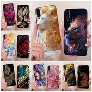 For Samsung Galaxy A90 5G Case SM-A908F Cute Lion Fashion Painted Cover Soft Slim Phone Case For Sam
