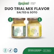 Realfood Momiku Bio Broth Duo Mix Starter Bundle I Chicken Bone Broth I Hygienic Chicken Bone Broth