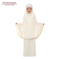 Siti Khadijah Telekung Cilik Samira in Soft Yellow