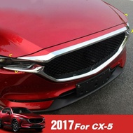 Mazda CX5 CX-5 Front Hood Bonnet Trim Chrome Cover Grill Trim For 2 Generation(2017-19)
