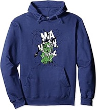 Comics Retro Classic Hulk Smash Through Wall Pullover Hoodie