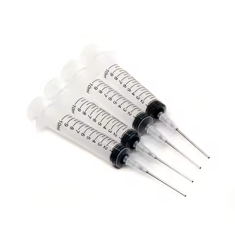 4pc *10ML Refill Tool Syringe with Needle for Epson HP Canon Brother Ricoh FuJi Printer Ink Cartridg