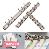 UMISTYDREAMUM9U A4/B5/A5/A6/A7 Binder Clip Stationery Notepad DIY  Metal Notebook Binding Hoops