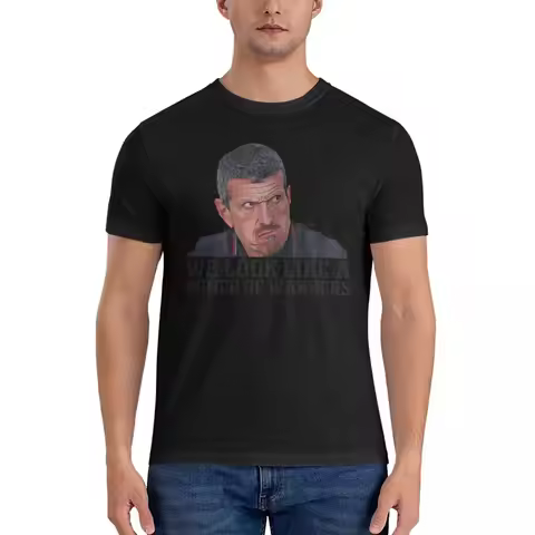 Funny F1 Boss Quote - Guenther Steiner T-Shirt for Men Crew Neck Pure Cotton T Shirts F1 Formula 1 S