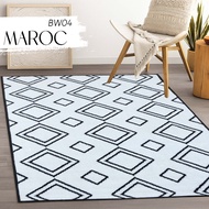 MAROC Floor Carpet 100x150 BW04 Monochrome
