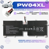 PW04XL TPN-C105 Battery For Spectre XT TouchSmart 15 4000EW 4000EG 4000EA 4010NR 4000EO 4001XX 4100E
