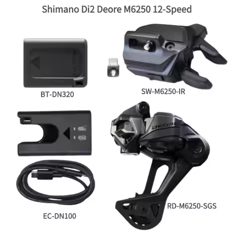 Shimano DEORE XT Di2 M6250 12-Speed 4 parts Product Groupset