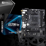 Asrock A520M/ac WIFI - AMD A520 AM4 DDR4 Motherboard - GW