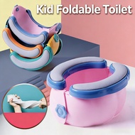 Kid Foldable Toilet Portable Potty Training Toilet Outdoor Instant Toilet Travel Tandas Mudah Alih