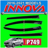 ✿Rain Guard for Toyota Innova 2016 - 2021 ( Window Visor 2017 2018 2019 2020 )♨