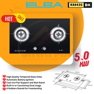 TRUSTED BRAND ELBA DAPUR GAS HOB BUILT IN 2 BURNER 3 BURNER GLASS HOB GAS DAPUR KITCHEN HOB ELBA GAS STOVE KITCHEN STOVE