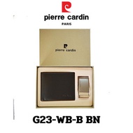 Pierre Cardin Gift set กิ๊ฟเซ็ทกระเป๋าธนบัตร+เข็มขัด รุ่น G23-WB-B - Pierre Cardin, Lifestyle &amp; Fashion