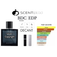 💯 Original BDC EDP Decant - 3ml / 5ml / Decant / Travel Spray Perfume / Pour Homme