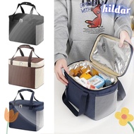 HILDAR Insulated Lunch Bag Reusable Travel Adult Kids Lunch Box