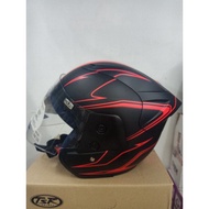TSR Helmet Beetle (Grey, red, neon green)