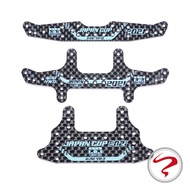 Homemade Tamiya Four-Wheel Drive Accessories 2021 Carbon Fiber Faucet 95144 Phoenix Tail 95145 Large