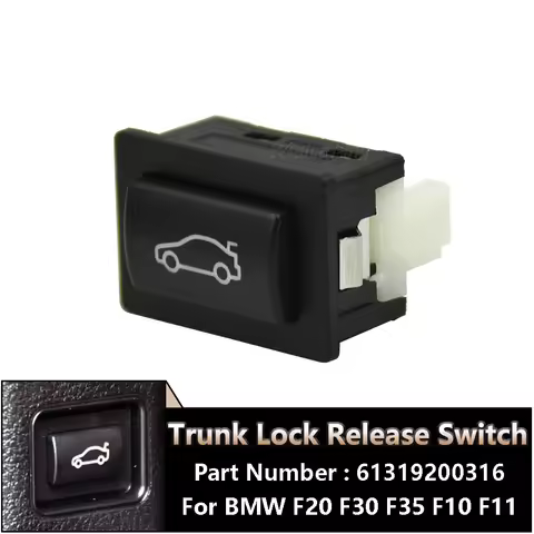 61-31-6-921-846 61316921846 New Trunk Unlock Release Button For BMW F20 F30 F35 F10 F11 F18 E84 3/5/
