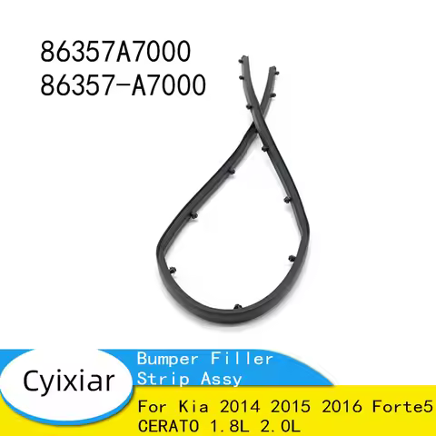 86357A7000 86357-A7000 Front Bumper Filler Strip Assy for Kia 2014 2015 2016 Forte5 CERATO 1.8L 2.0L