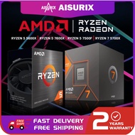 AISURIX AMD Ryzen 5 5600X / 7600X / 7500F RYZEN 7 5700X CPU Processor AM4 5000 Series